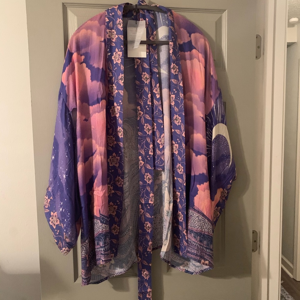 Spell Mystic Luna Short Robe (Purple)